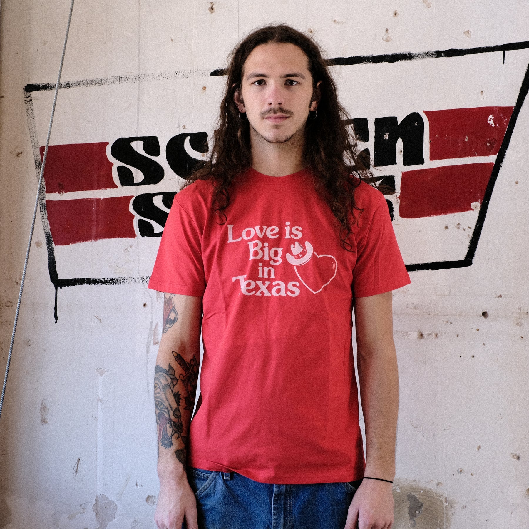 Love is Big in Texas Tee