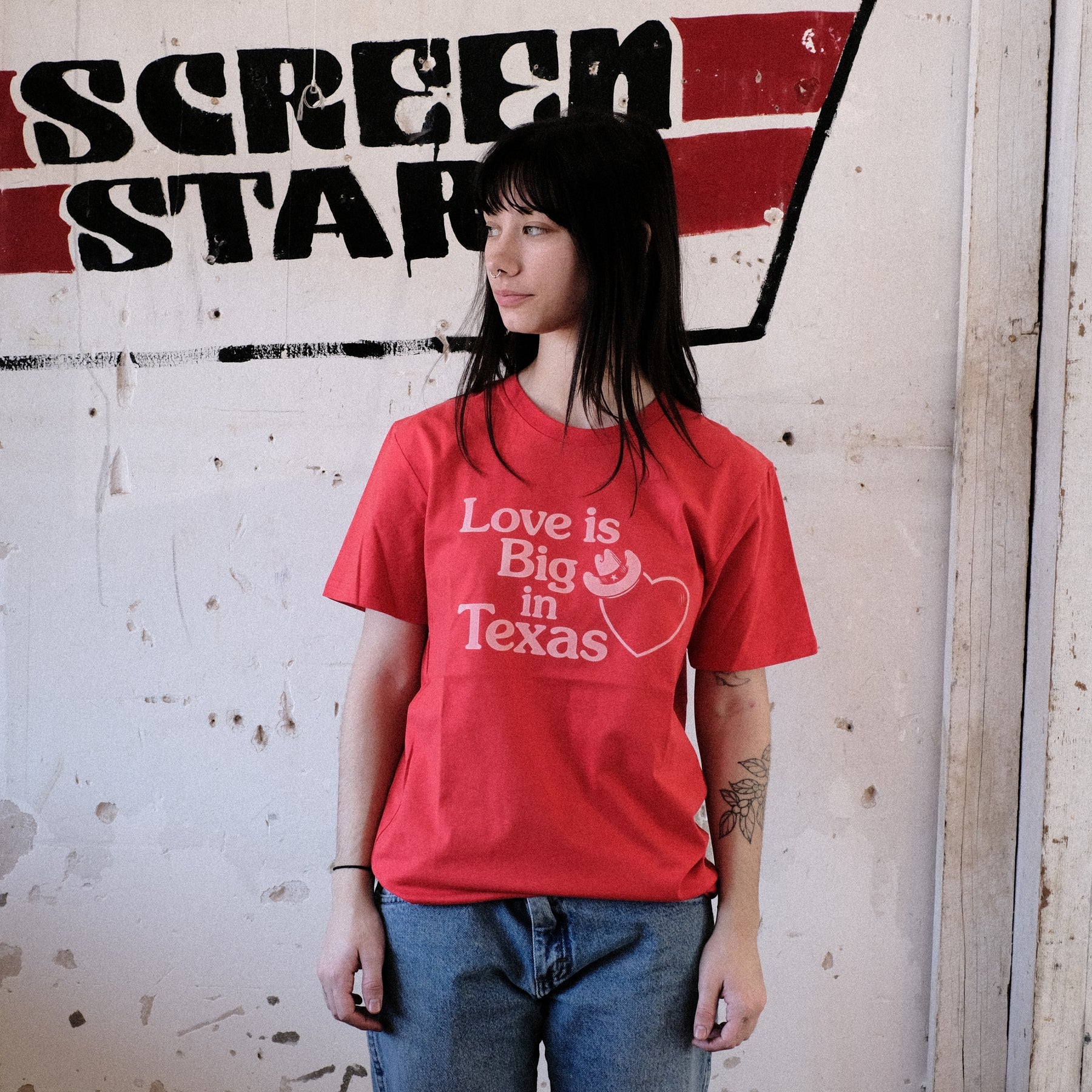 Love is Big in Texas Tee