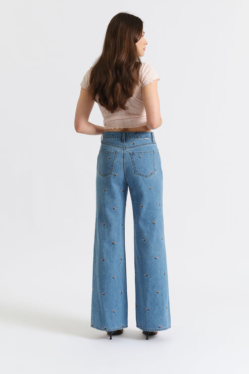 Far Out High-Rise Wide Leg - Fated