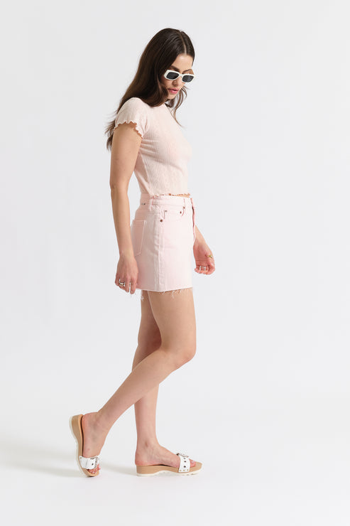 Malibu Mini Skirt - Think Pink