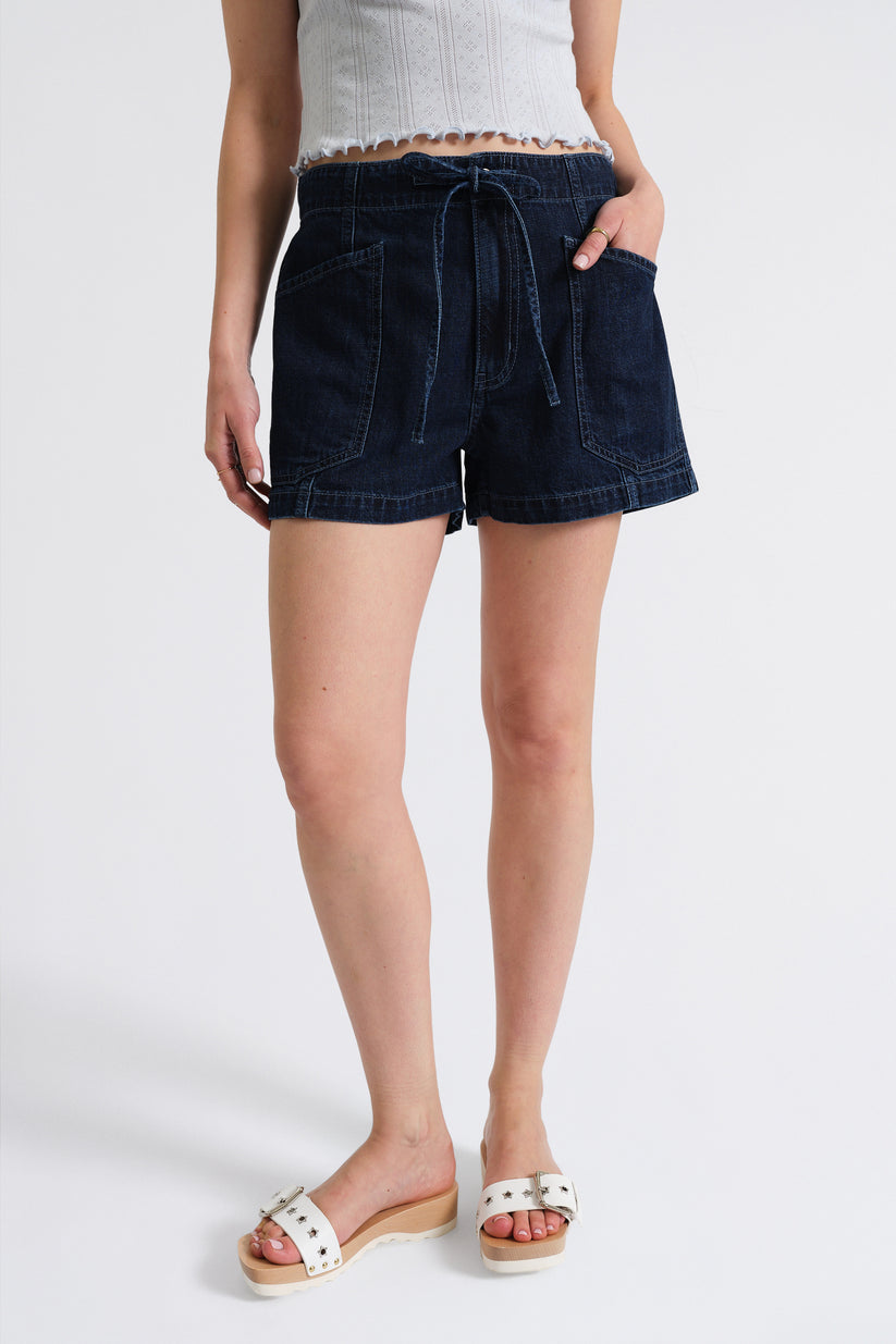 The Catalina Drawstring Short - Blue Mood