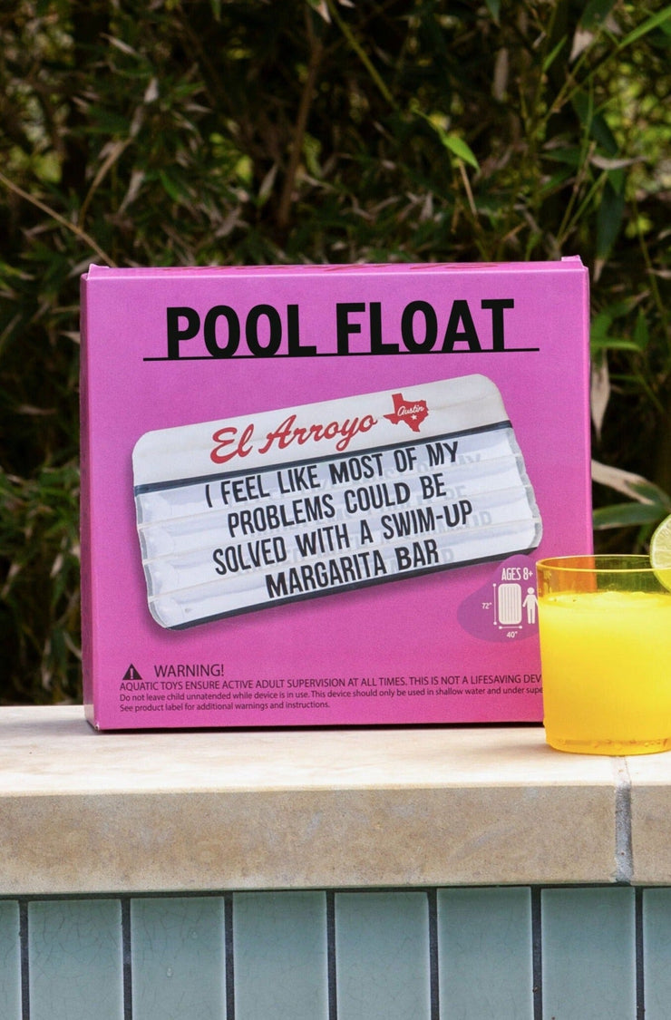 My Problems El Arroyo Pool Float | Lilla & Beth