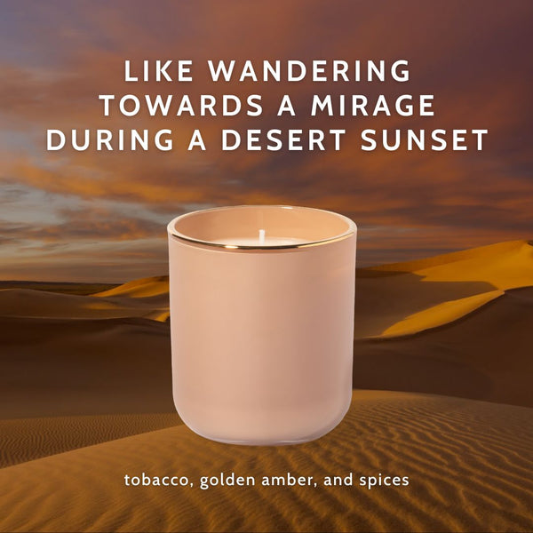 Fata Morgana Glass Candle