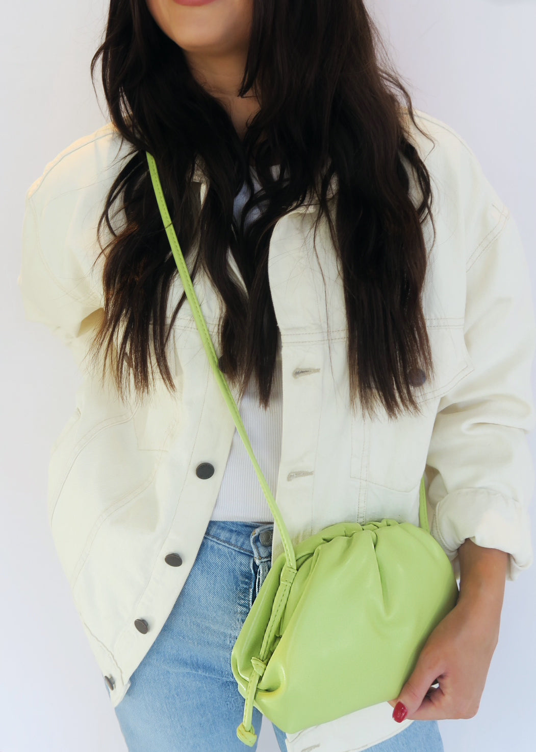 Smooth Cloud Clutch - Pink