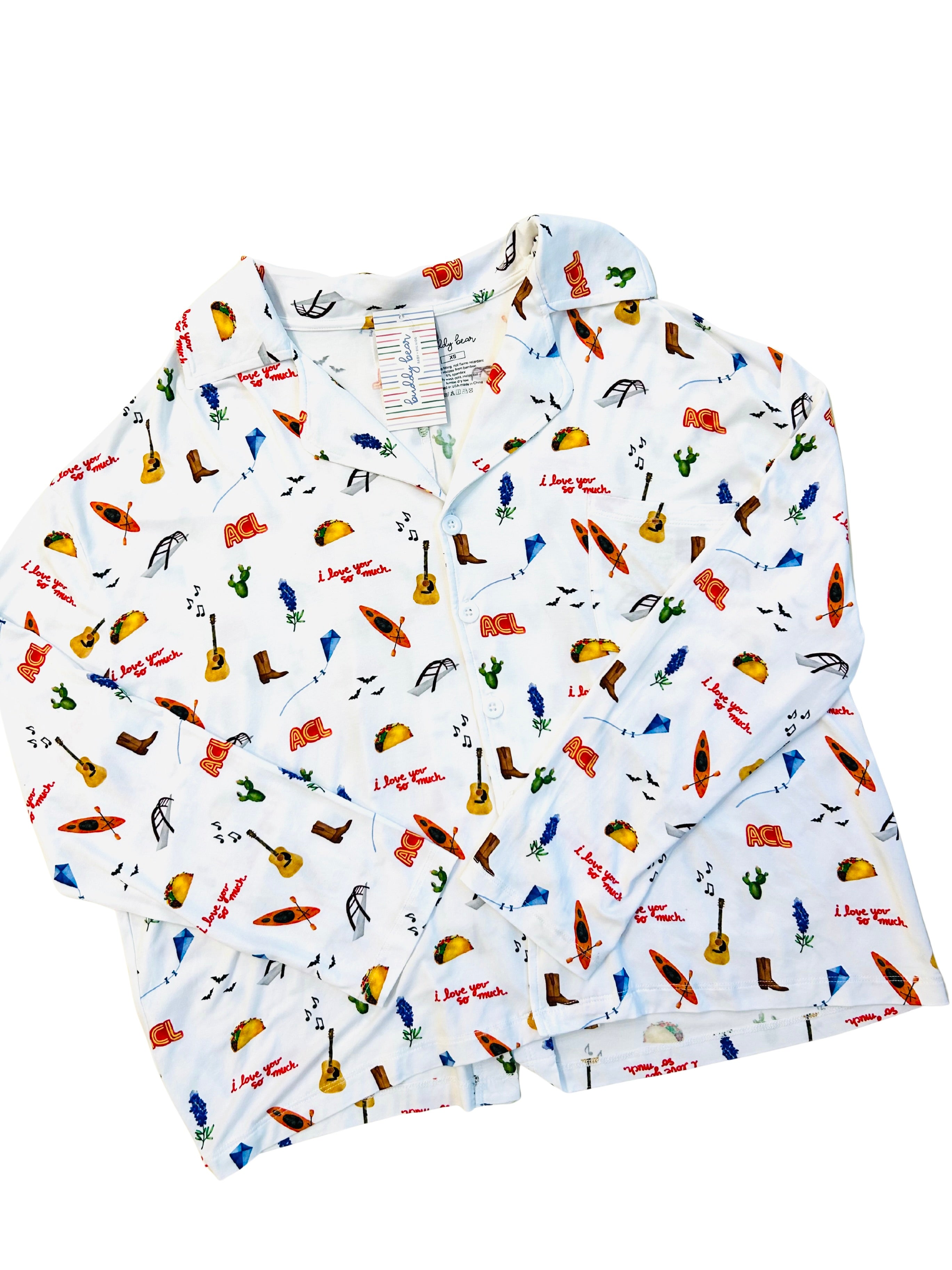 Austin Adult Pajama Set