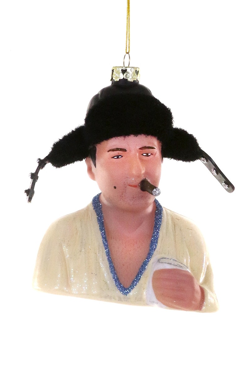 Cousin Eddy Glass Ornament