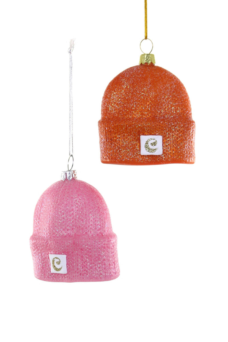 Hipster Beanie Ornament