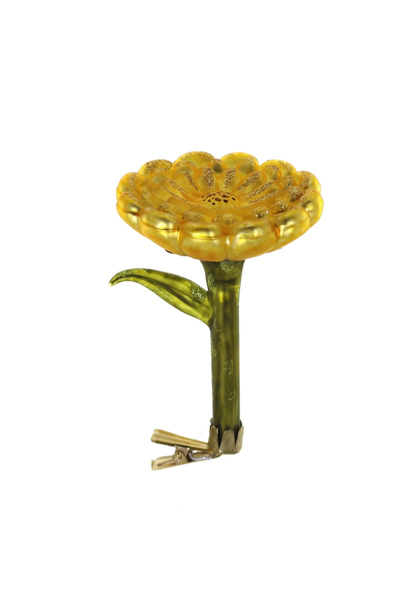 Zinnia Clip Ornament