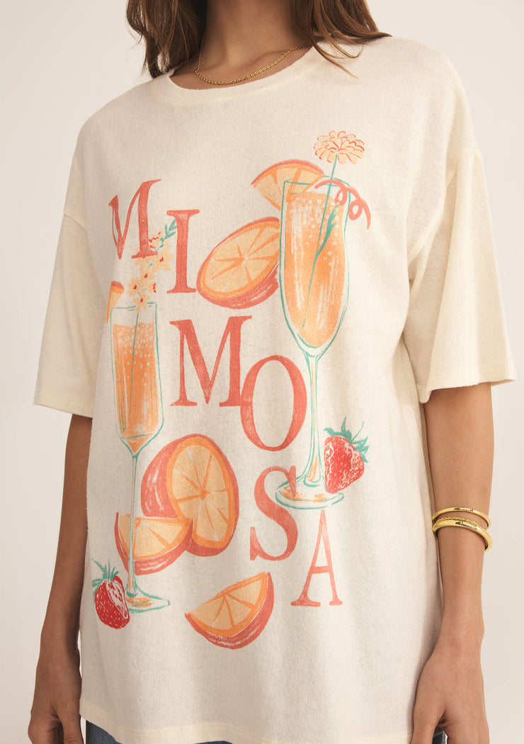 Mimosa SoCal Tee - Sea Salt