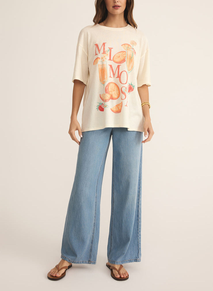 Mimosa SoCal Tee - Sea Salt