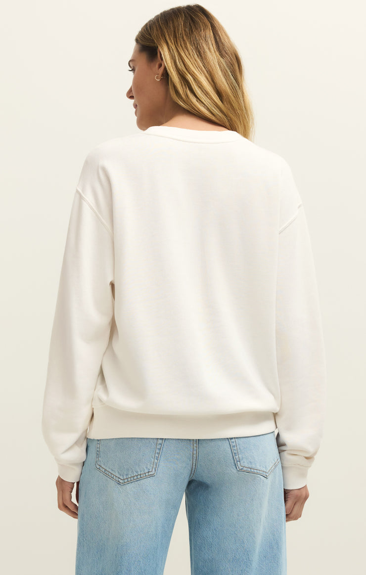 Salty Boyfriend Sweatshirt - Sea Salt