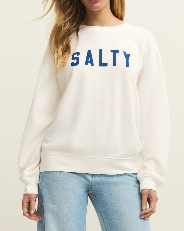 Salty Boyfriend Sweatshirt - Sea Salt