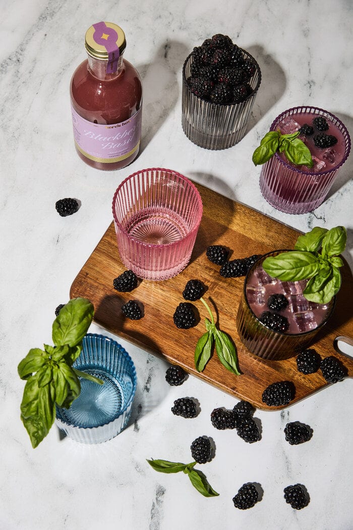 Blackberry Basil Crafted Cocktail Mixer