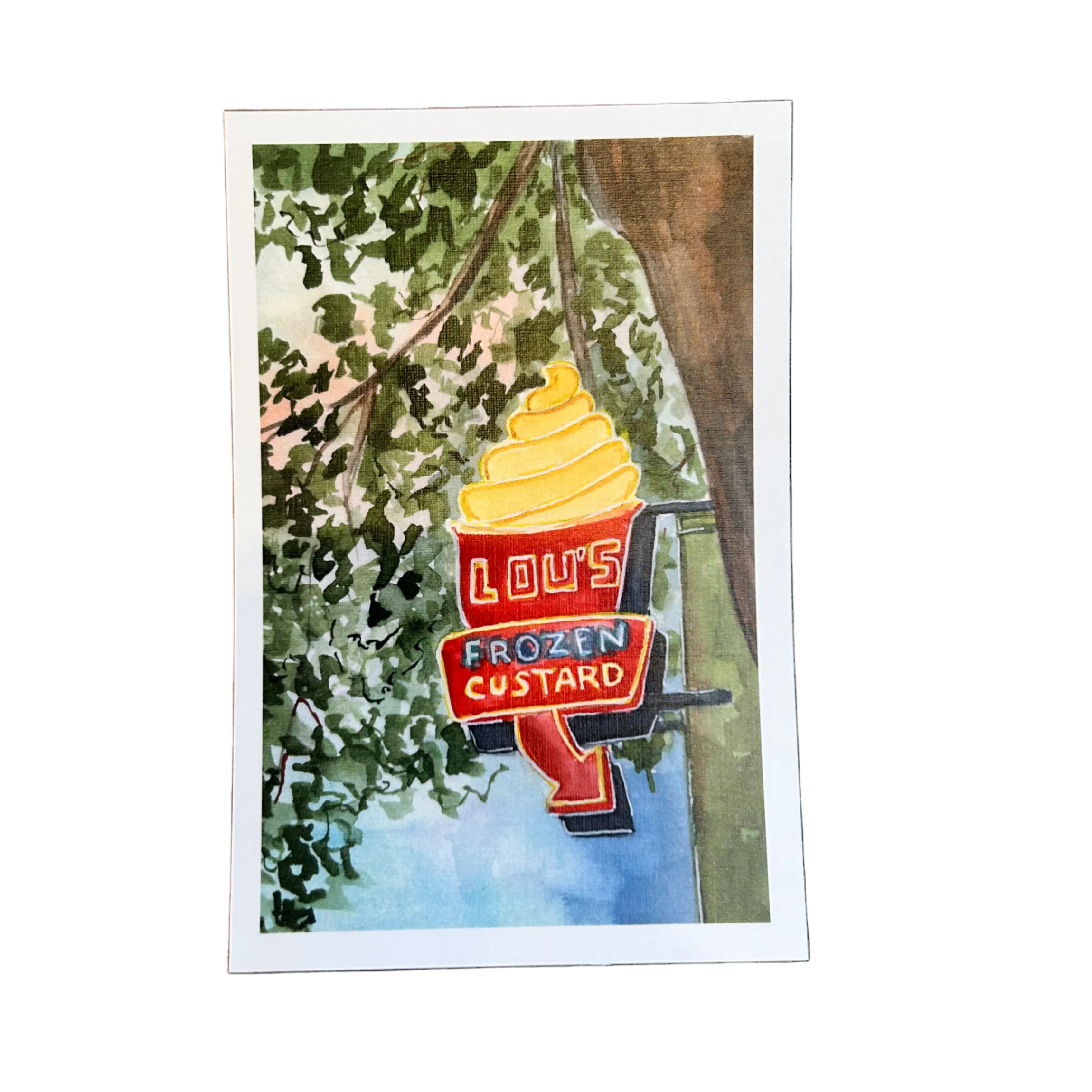 Coloring ATX Postcard
