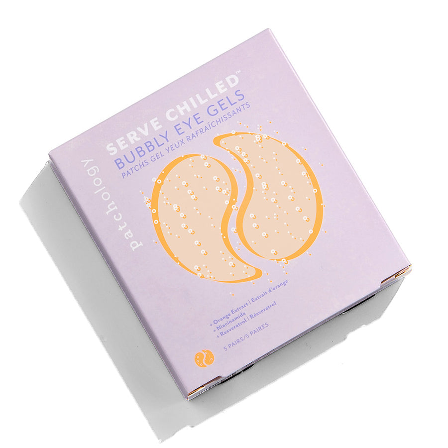 Serve Chilled Champagne Bubbly Eye Gel Pack