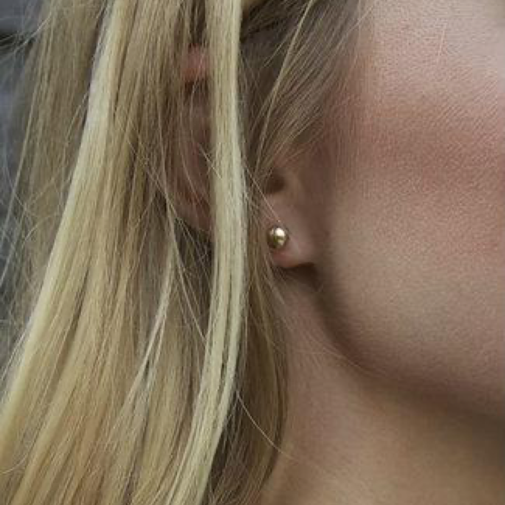 Classic Ball Stud - Gold