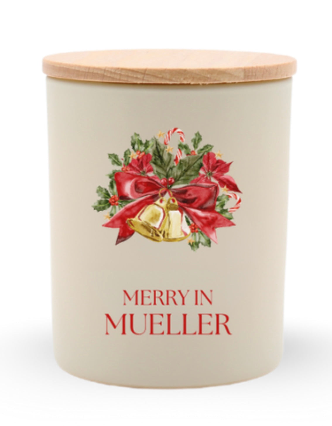 Merry in Mueller Travel Candle