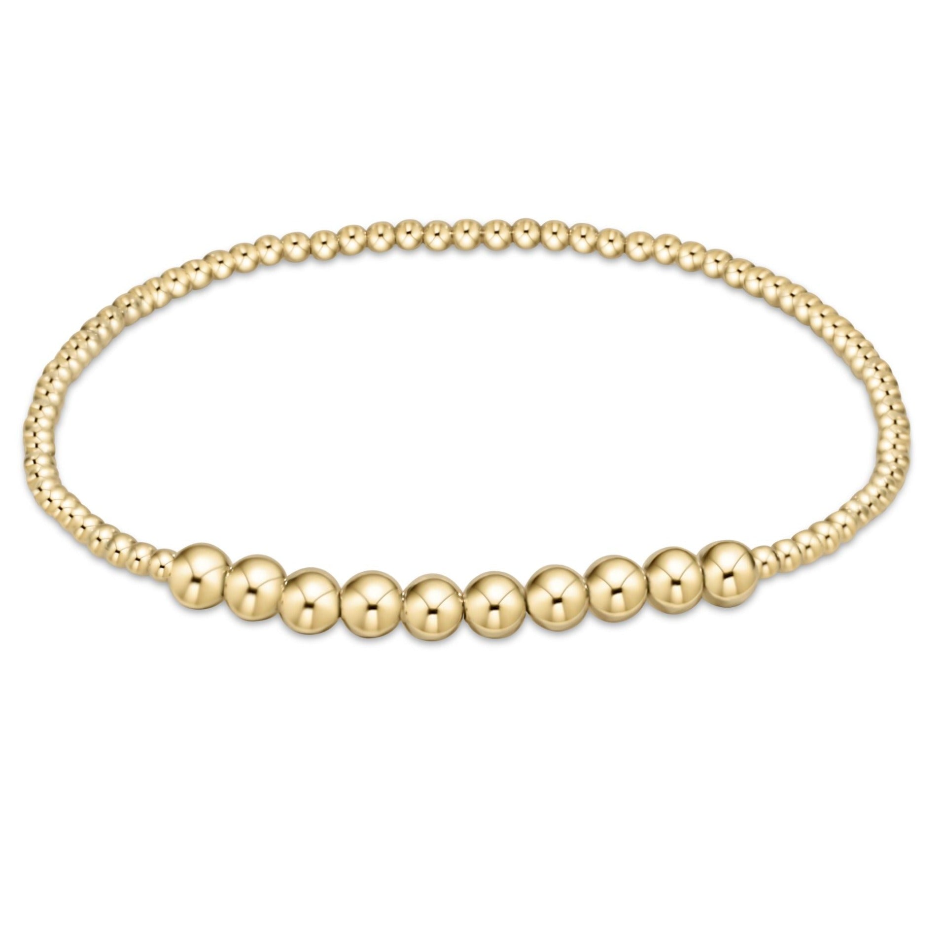 Classic Gold Beaded Bliss Bracelet