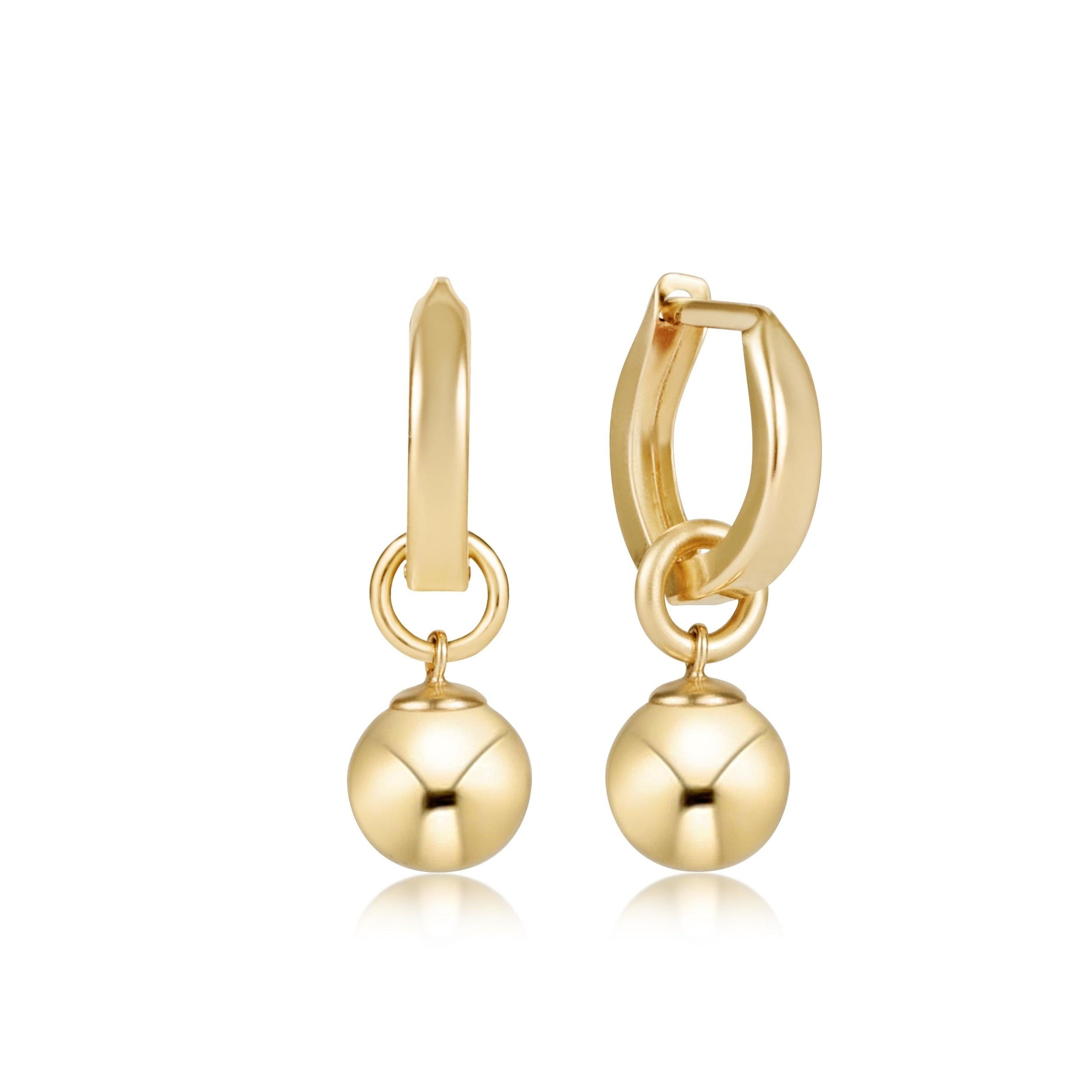 Huggie Gold 0.5" Hoop - 8mm