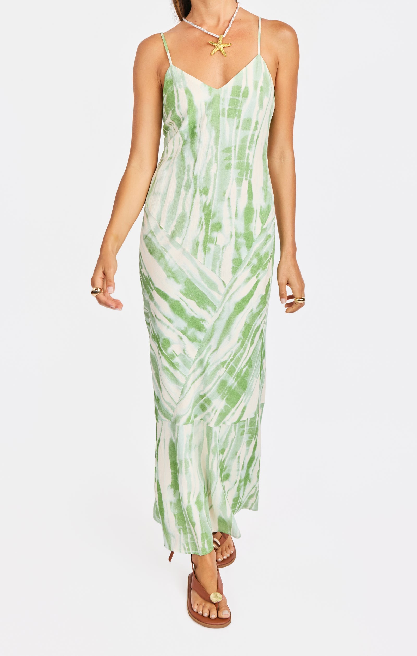 Tropical Storm Slip Dress