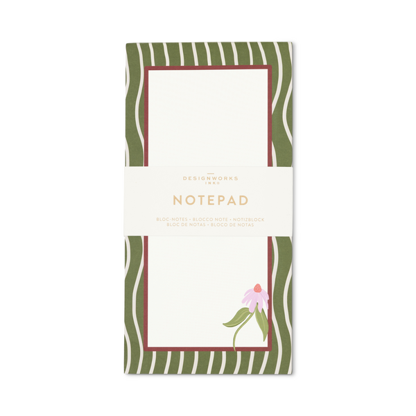 Cornflower Floral List Pad