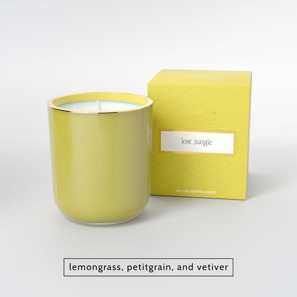 Lost Jungle Glass Candle