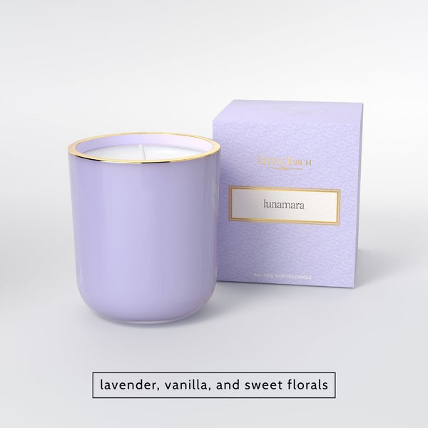 Lunamara Glass Candle