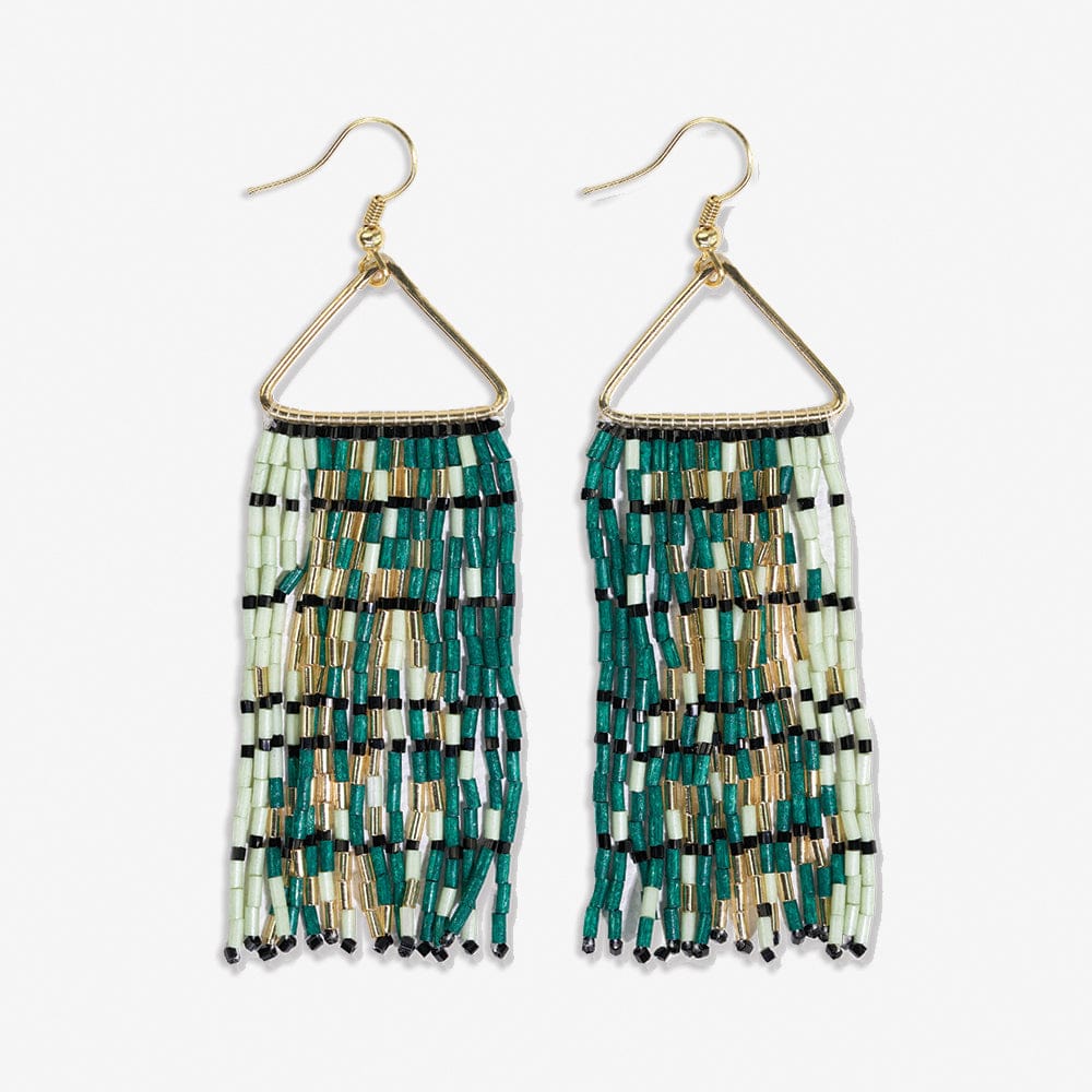 Patricia Mixed Luxe Gradient Fringe Earrings