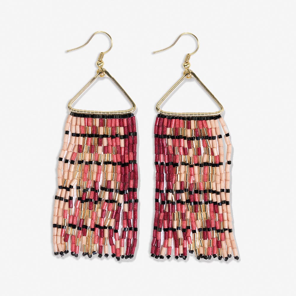 Patricia Mixed Luxe Gradient Fringe Earrings