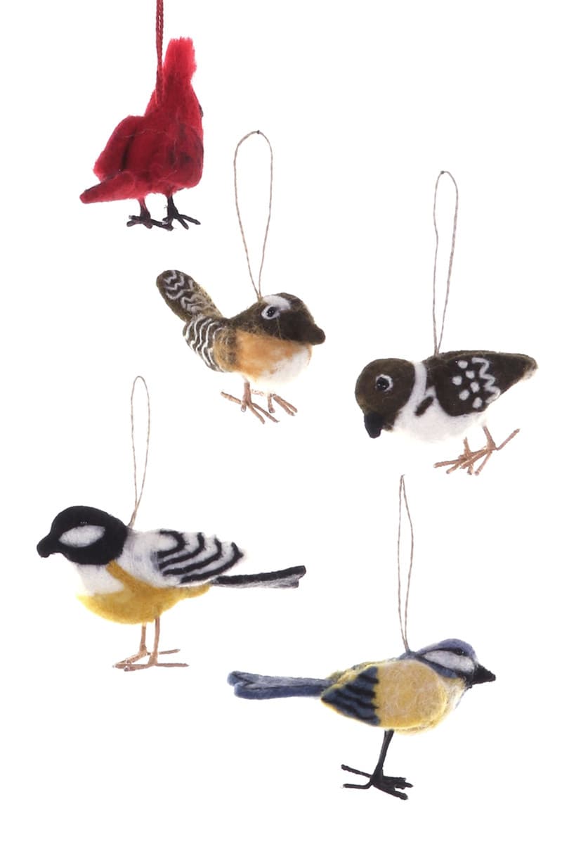 Felt Bird Ornament
