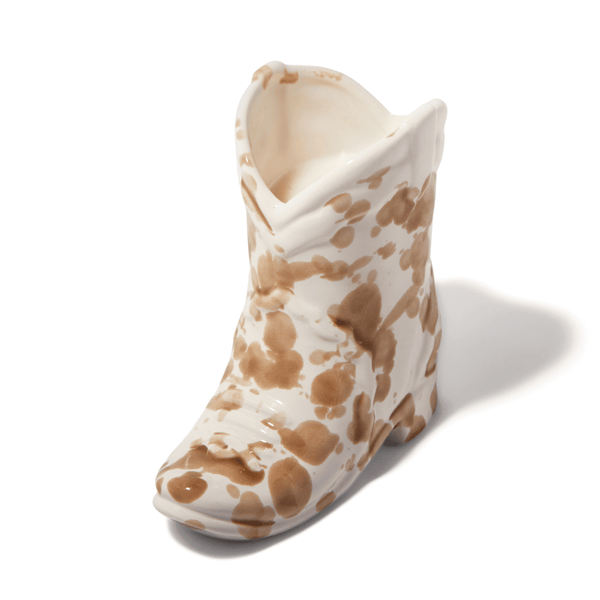 Cowboy Splatter Boot Candle