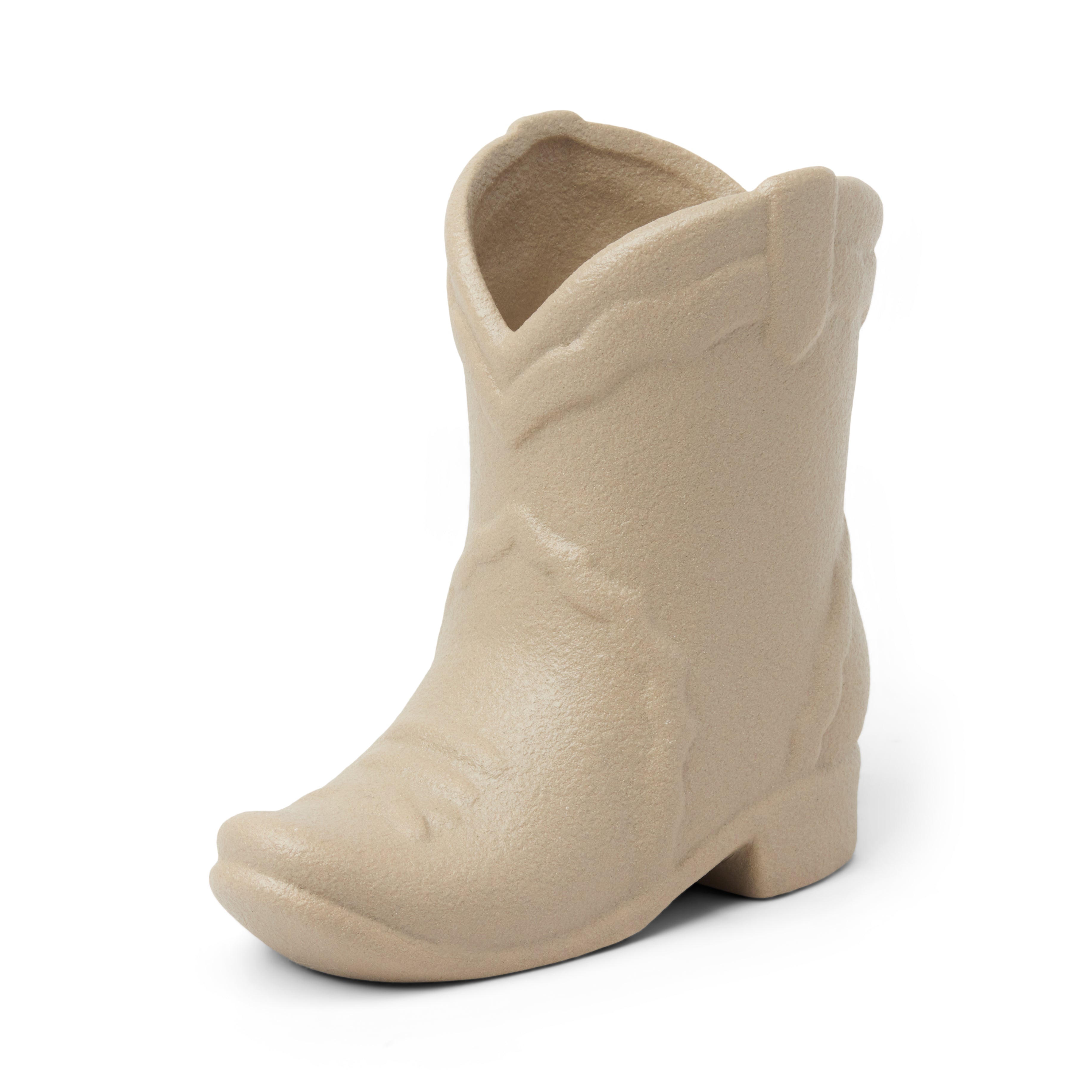 Matte Finish Cowboy Boot Candle