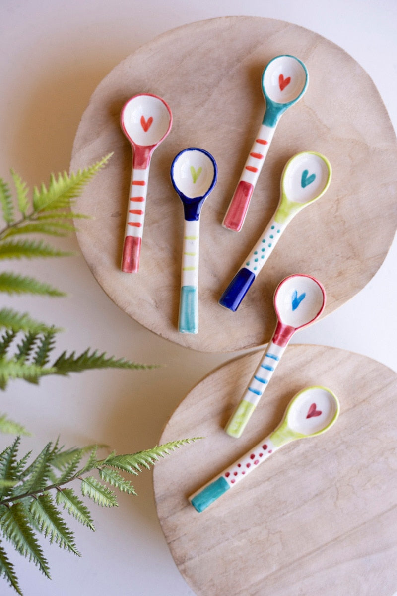 Decorative Ceramic Spoons