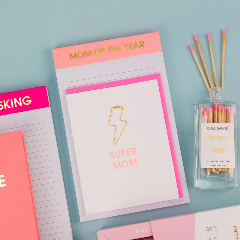 Mom of the Year Notepad