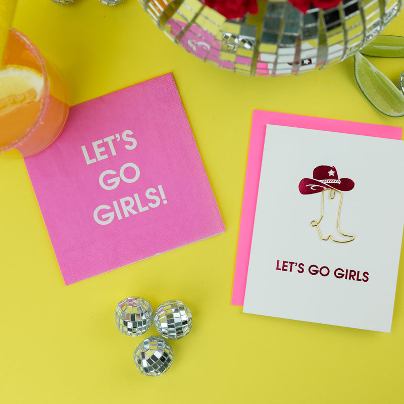 Let's Go Girls Cocktail Napkins
