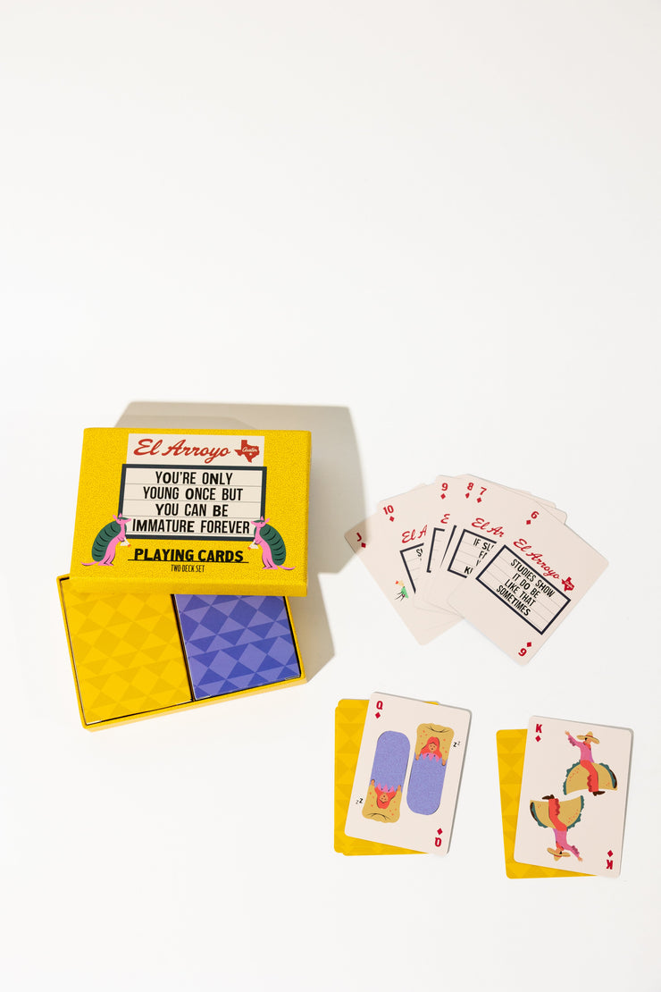 Game Night El Arroyo Playing Cards