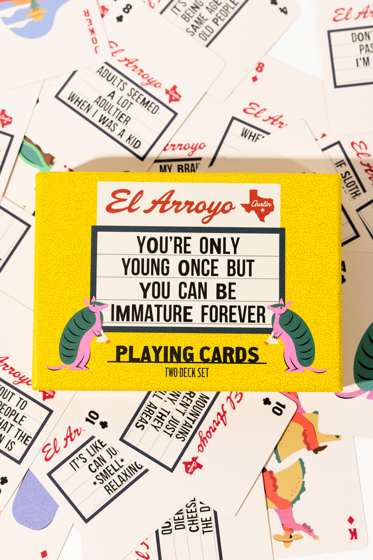 Game Night El Arroyo Playing Cards