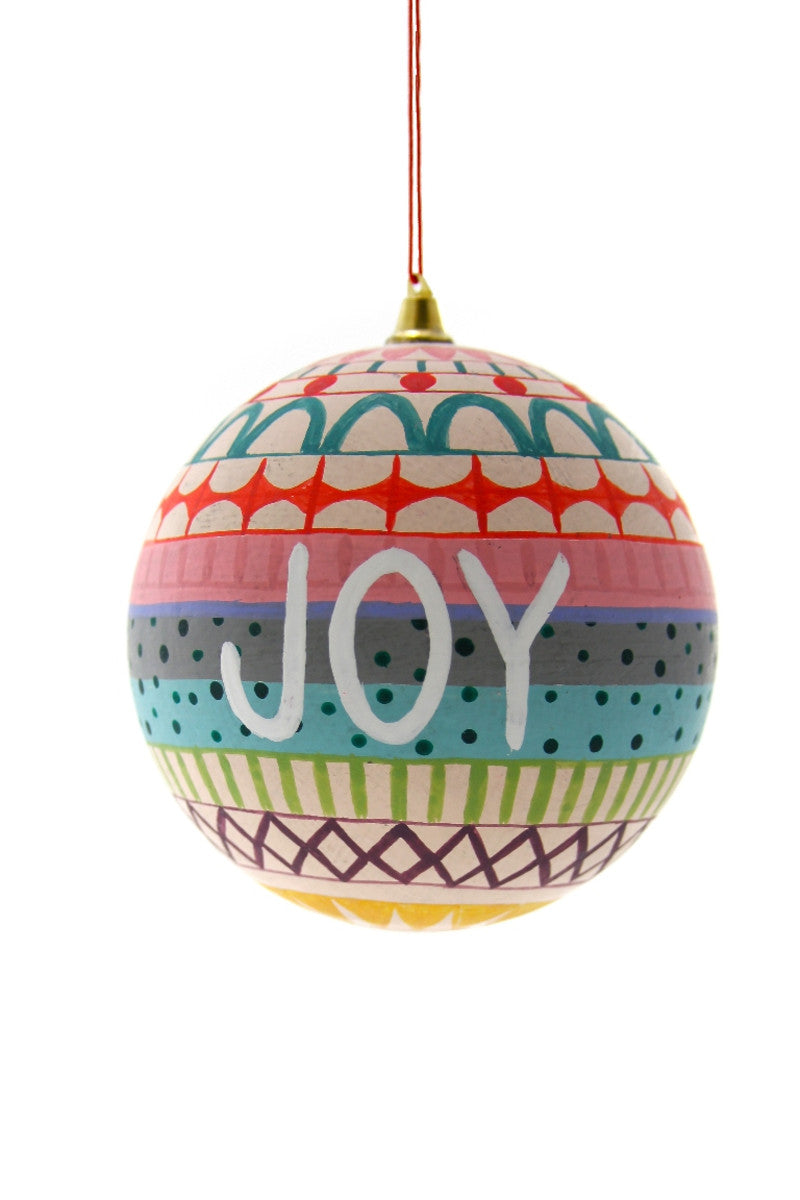 Joy Bauble Ornament *FINAL SALE*