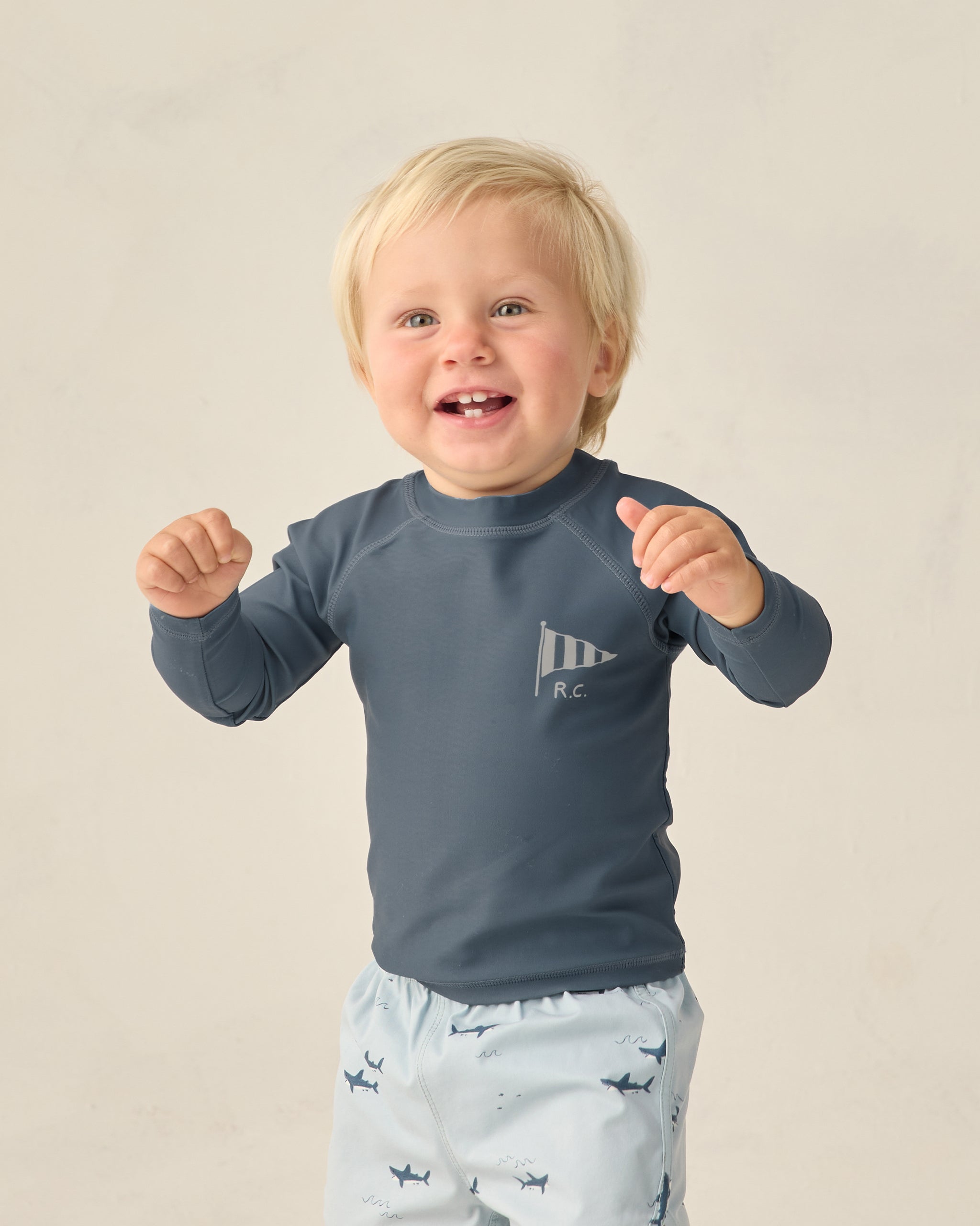 Long Sleeve Rashguard - Navy *FINAL SALE*