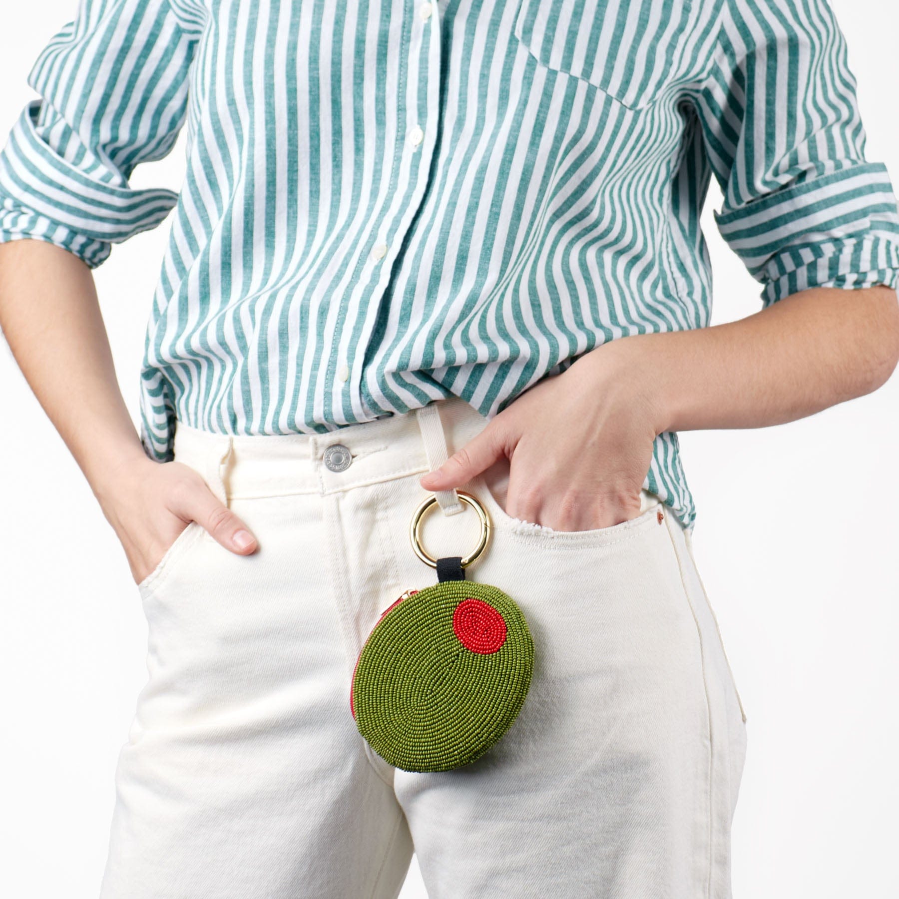 Mary Olive Beaded Coin Purse