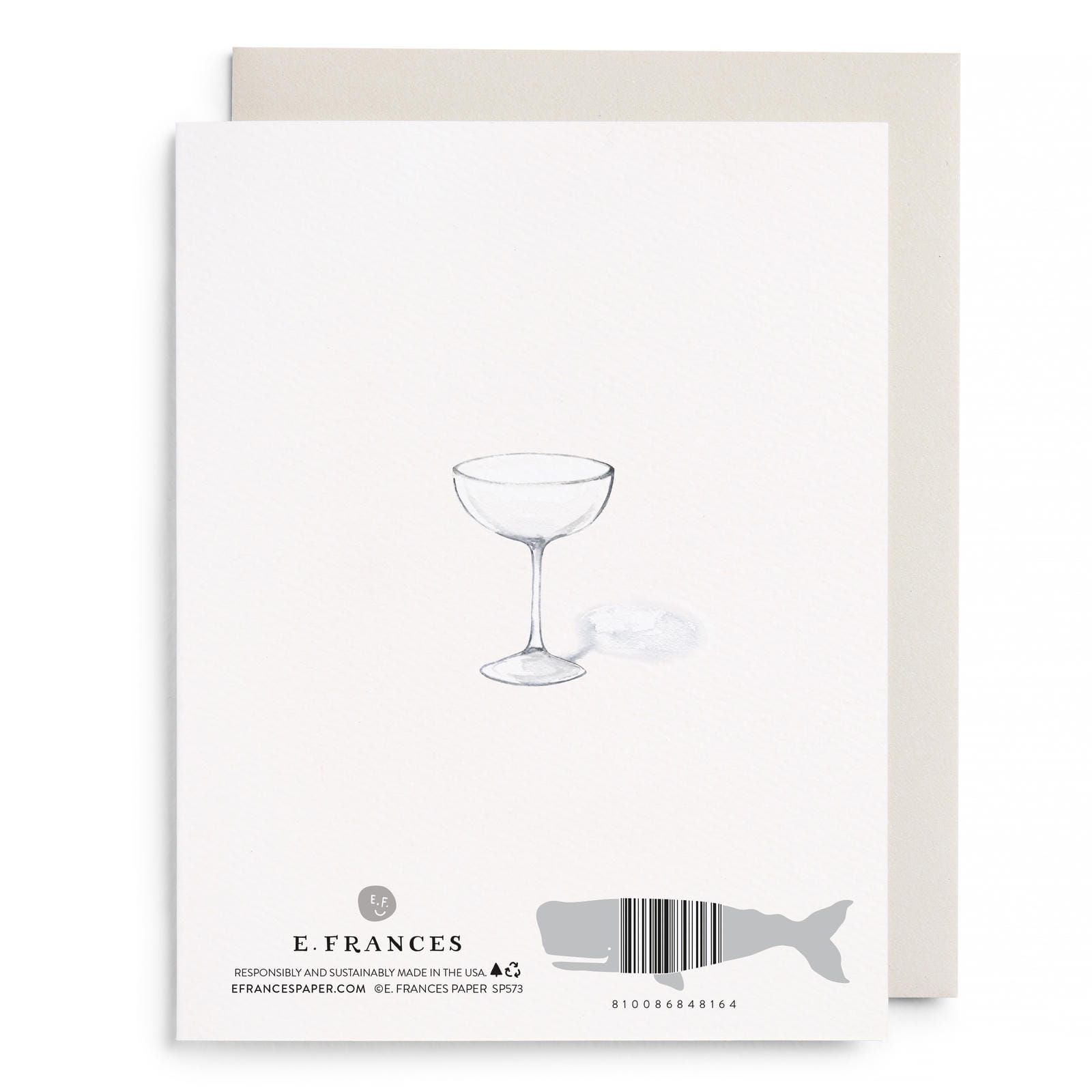Champagne Tower Greeting Card