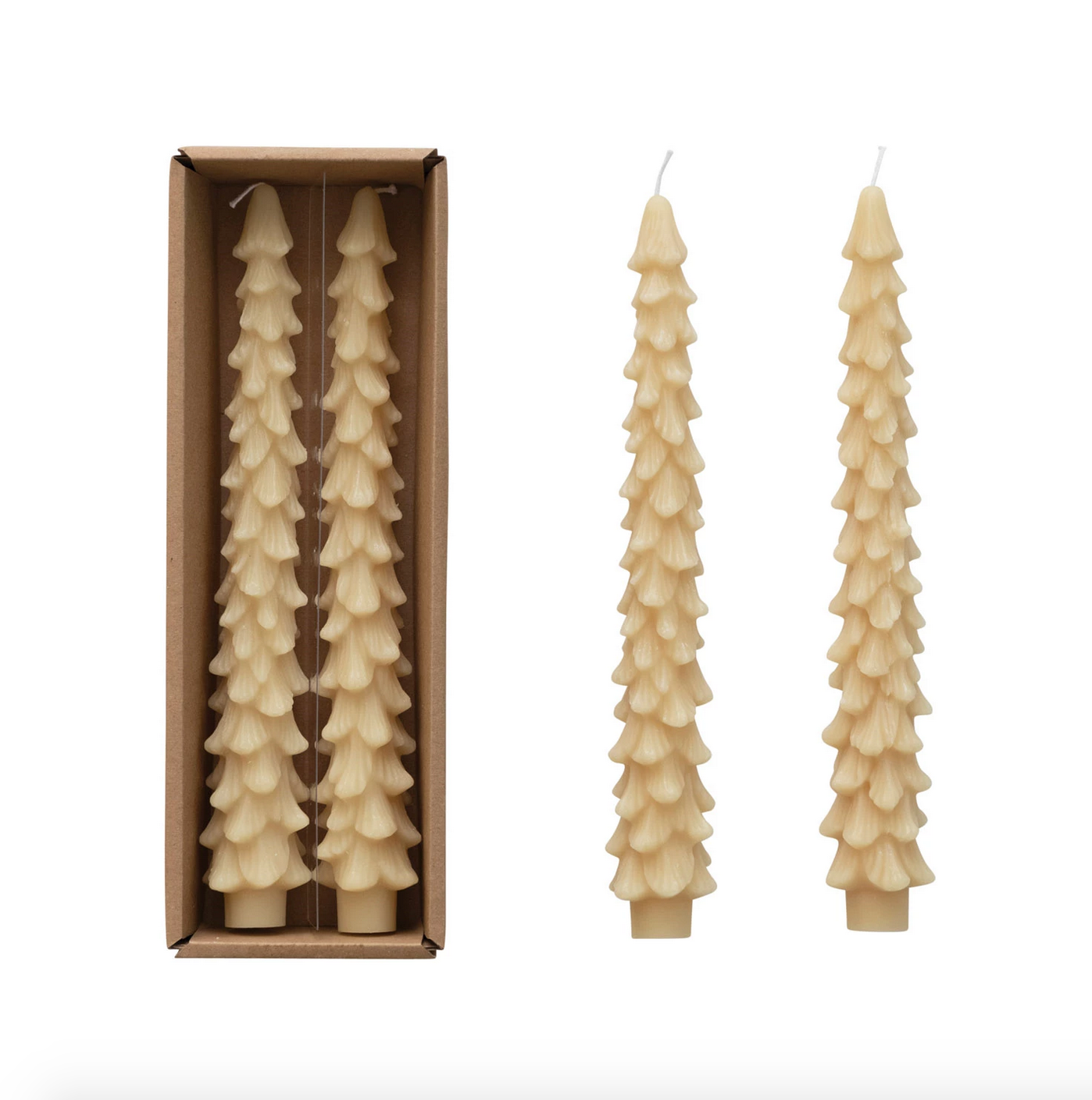 Tree Shaped Taper Candles