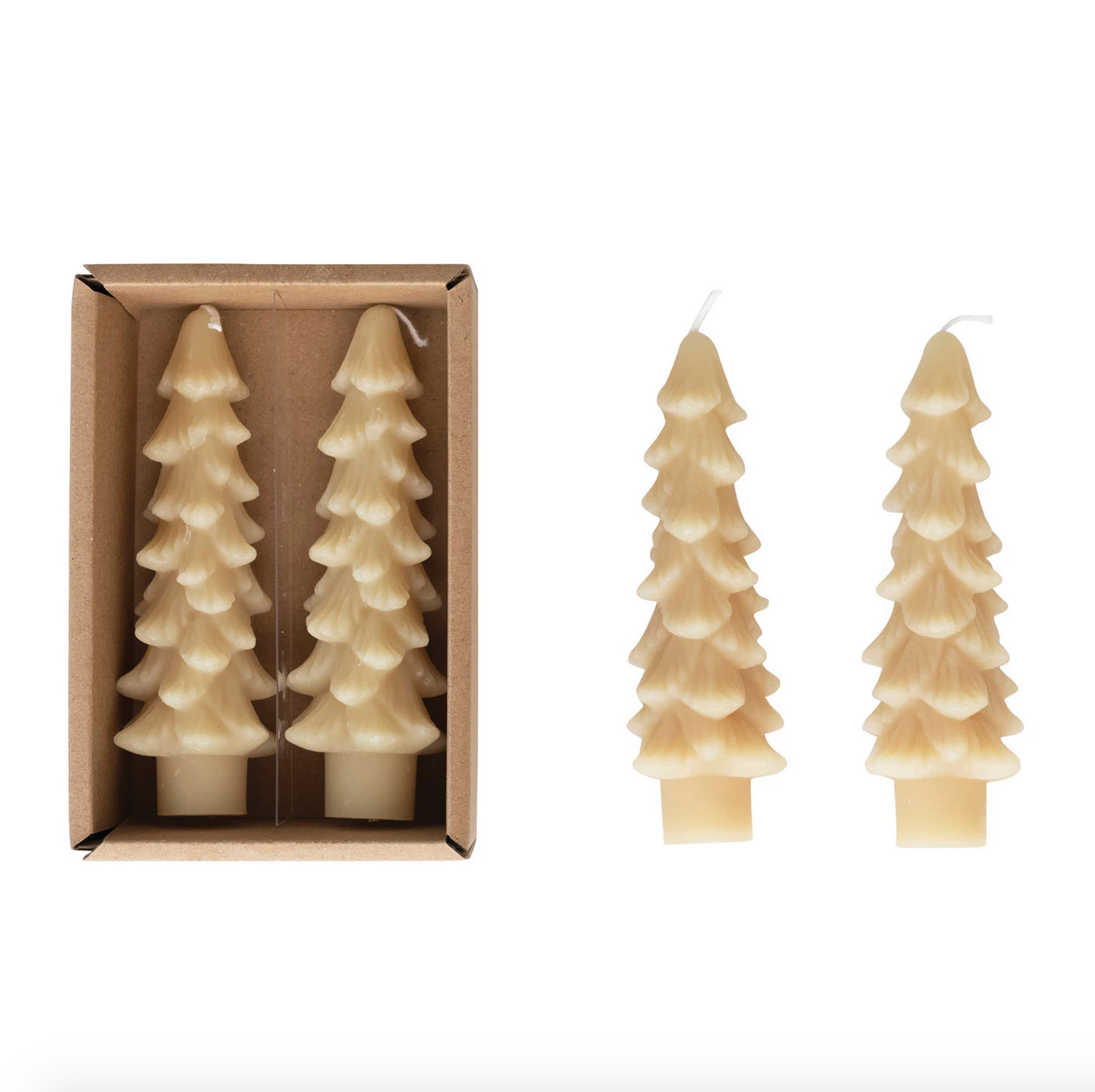 Tree Shaped Taper Candles