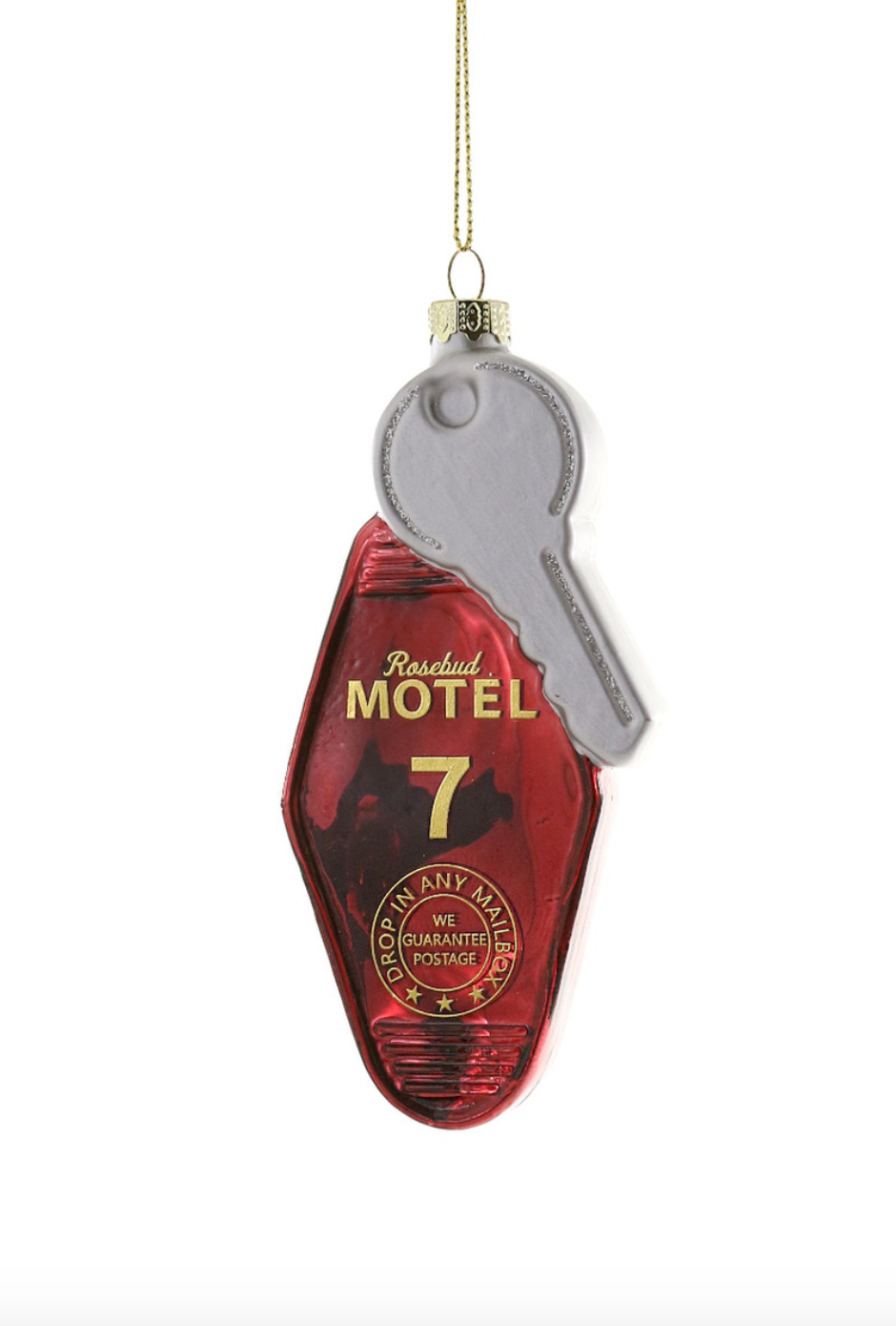 Schitt's Creek Rosebud Motel Key Ornament