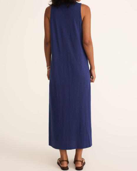 Palisades Midi Dress - Yacht Blue