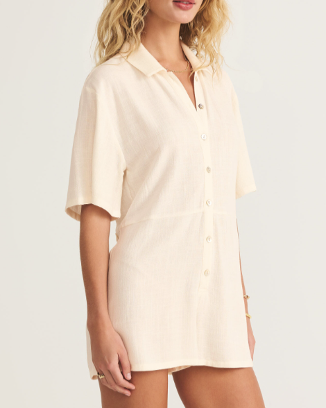 Marcell Romper - Sea Salt