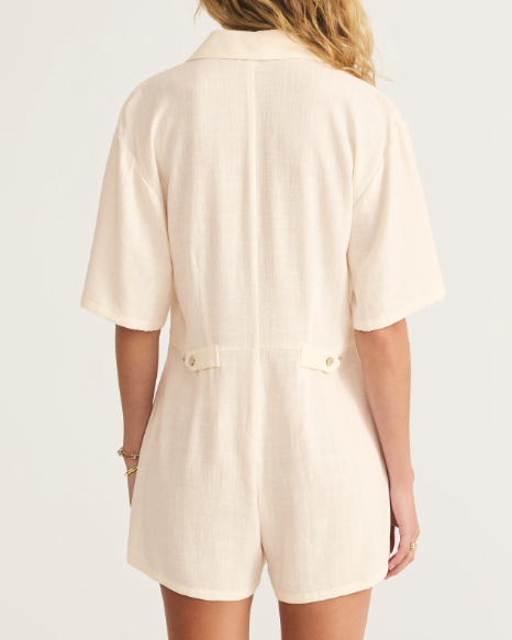 Marcell Romper - Sea Salt