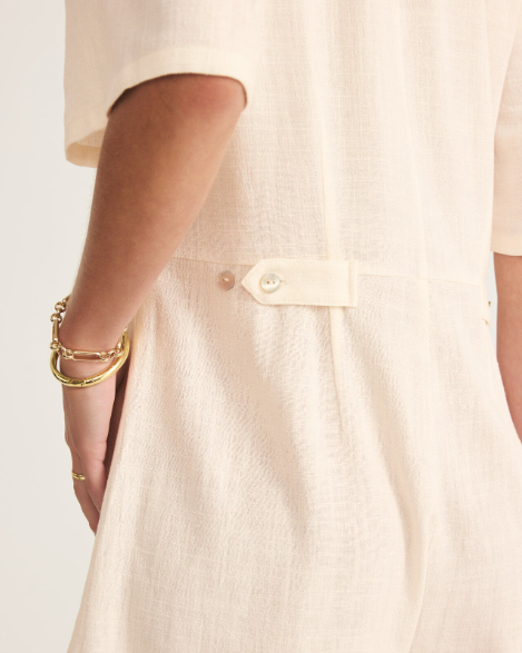 Marcell Romper - Sea Salt