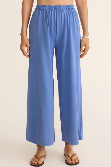 Scout Jersey Flare Pant - Bay Blue