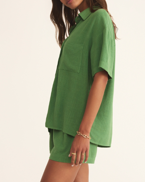 Tinsley Button Up Shirt - Lawn